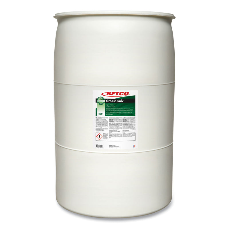 Betco® BioActive Solutions™ Grease Solv, 55 gal Drum (BET26015500) Each