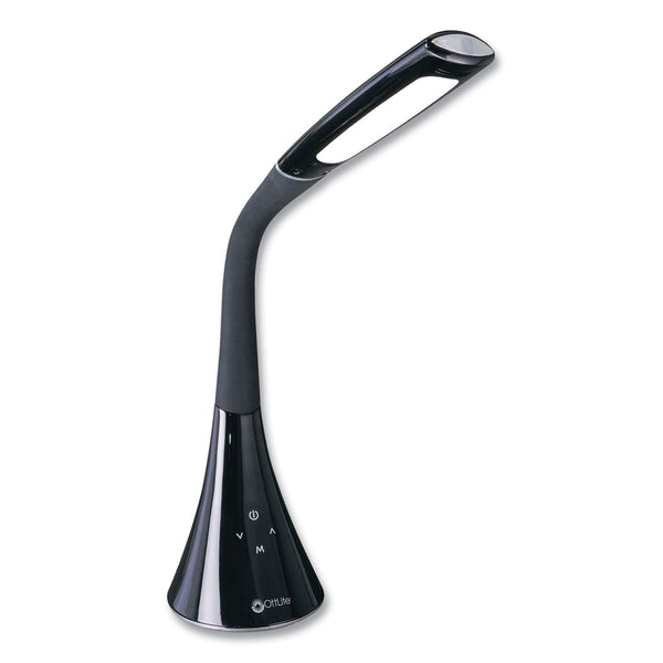 OttLite Wellness Series Swerve LED Desk Lamp, 23.25" High, Black (OTTCSN34KCCSHPR) Each