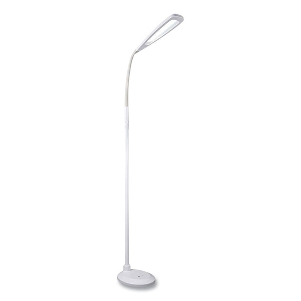 OttLite Wellness Series Flex LED Floor Lamp, 49" to 71" High, White (OTTCSP9300W) Each