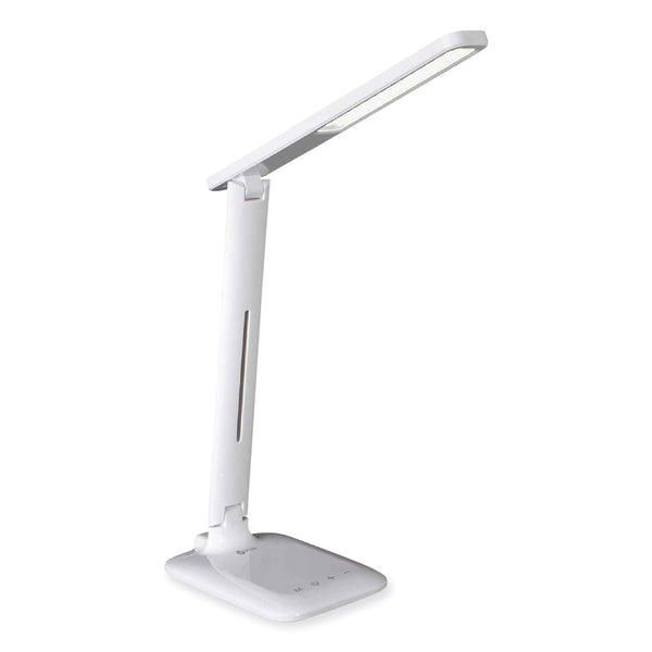 OttLite Wellness Series Slimline LED Desk Lamp, 5" to 20.25" High, White (OTTCS33600CSHPR) Each