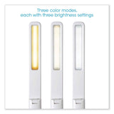 OttLite Wellness Series Slimline LED Desk Lamp, 5" to 20.25" High, White (OTTCS33600CSHPR) Each