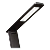 OttLite Wellness Series Rise LED Desk Lamp with Digital Display, 12" to 19" High, Black (OTTCSE13G59) Each