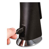 OttLite Wellness Series Rise LED Desk Lamp with Digital Display, 12" to 19" High, Black (OTTCSE13G59) Each