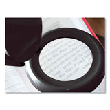 OttLite Space-Saving LED Magnifier Desk Lamp, 14" High, Black (OTTG97BGCFFP) Each