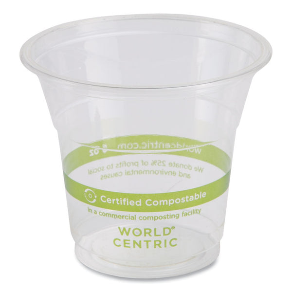 World Centric® PLA Clear Cold Cups, 5 oz, Clear, 2,000/Carton (WORCPCS5)