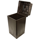 Impact® Vanguard™ 45 Gallon Indoor/Outdoor Trash Receptacle, Brown, 1/Case (IMP87504) Each