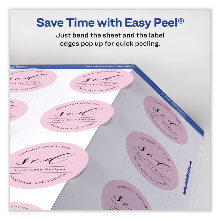 Avery® Laser/Inkjet Media Labels, Inkjet/Laser Printers, 2 x 2, White, 12 Labels/Sheet, 10 Sheets/Pack (AVE22565) Pack of 120