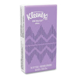 Kleenex® On The Go Packs Facial Tissues, 3-Ply, White, 10/Pouch, 16 Pouches/Pack, 6 Packs/Carton (KCC54635) Case of 6
