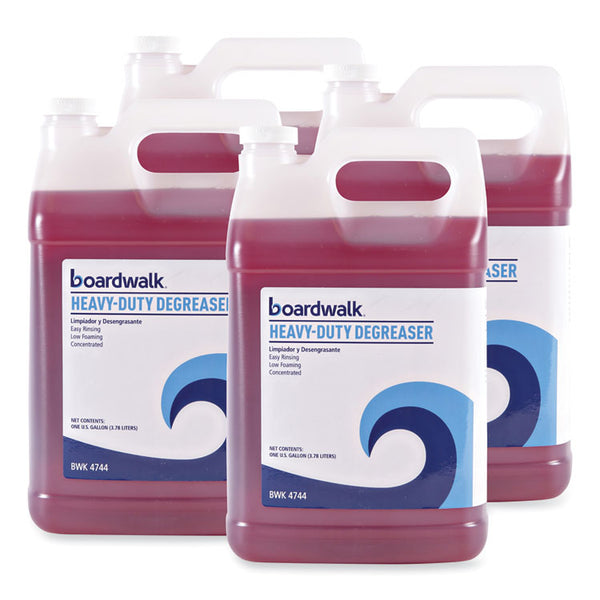 Boardwalk® Heavy-Duty Degreaser, 1 Gallon Bottle, 4/Carton (BWK4744)