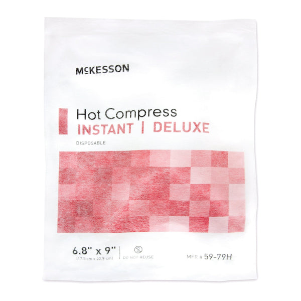 McKesson Instant Hot Pack General Purpose Large Soft Cloth Cover Disposable (521485_CS) 24/CS