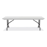 Correll® Adjustable Folding Tables, Rectangular, 60" x 30" x 22" to 32", Gray Top, Black Legs, 4/Pallet, Ships in 4-6 Business Days (CRLRA3060234P) Each