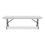 Correll® Adjustable Folding Tables, Rectangular, 72" x 30" x 22" to 32", Gray Top, Black Legs, 4/Pallet, Ships in 4-6 Business Days (CRLRA3072234P) Each