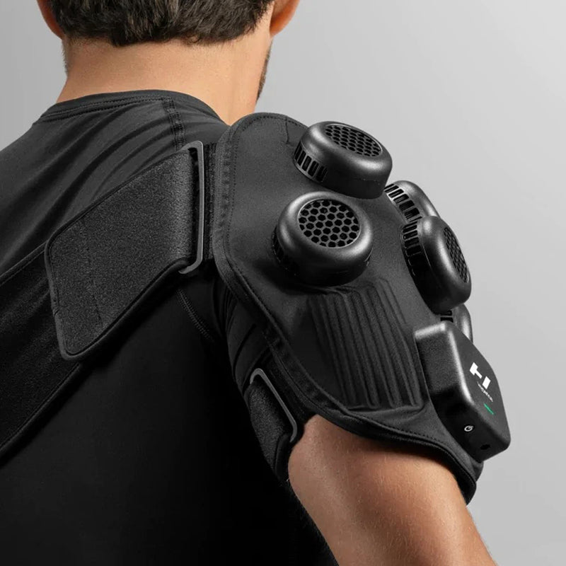 Hyperice X Hot / Cold Therapy Wrap Shoulder One Size Fits Most 1-1/2 X 10 X 12-1/2 Inch Reusable (1248113_EA) 1/EA