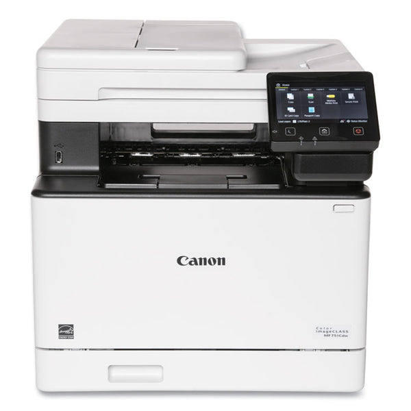 Canon® imageCLASS MF751Cdw Wireless Multifunction Laser Printer, Copy/Print/Scan (CNM5455C015)