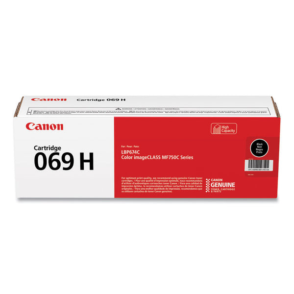 Canon® 5098C001 (069 H) High-Yield Toner, 7,600 Page-Yield, Black (CNM5098C001)