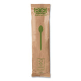 Eco-Products® Wood Cutlery, Spoon, Natural, 500/Carton (ECOEPS213W)