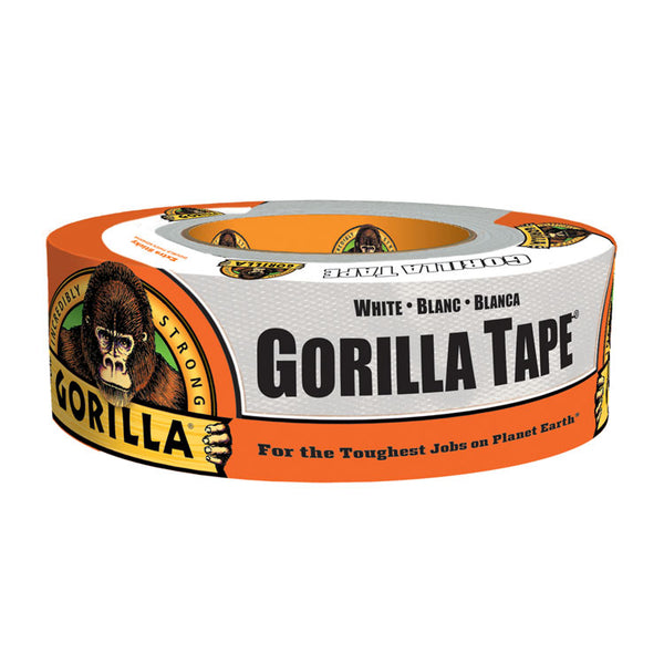 Gorilla® Gorilla Tape, 3" Core, 1.88" x 30 yds, White (GOR6025001) Each