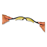 KleenGuard™ Nemesis Safety Glasses, Black Frame, Amber Lens (KCC25659) 1 Pair