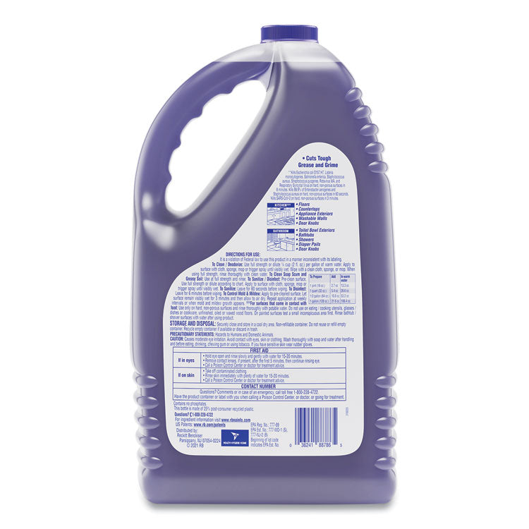 LYSOL® Brand Clean and Fresh Multi-Surface Cleaner, Lavender and Orchid Essence, 144 oz Bottle (RAC88786EA)
