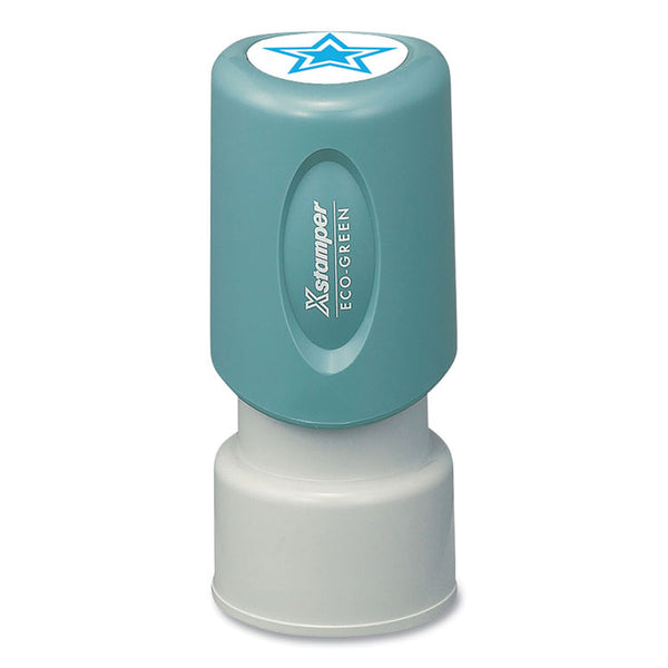 Xstamper® Specialty Stamp, Star Diagram, Light Blue (XST11421) Each