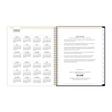 Day Designer Peyton Create-Your-Own Cover Weekly/Monthly Planner, Floral, 11 x 8.5, Navy, 12-Month (July to June): 2024-2025 (BLS107924) Each