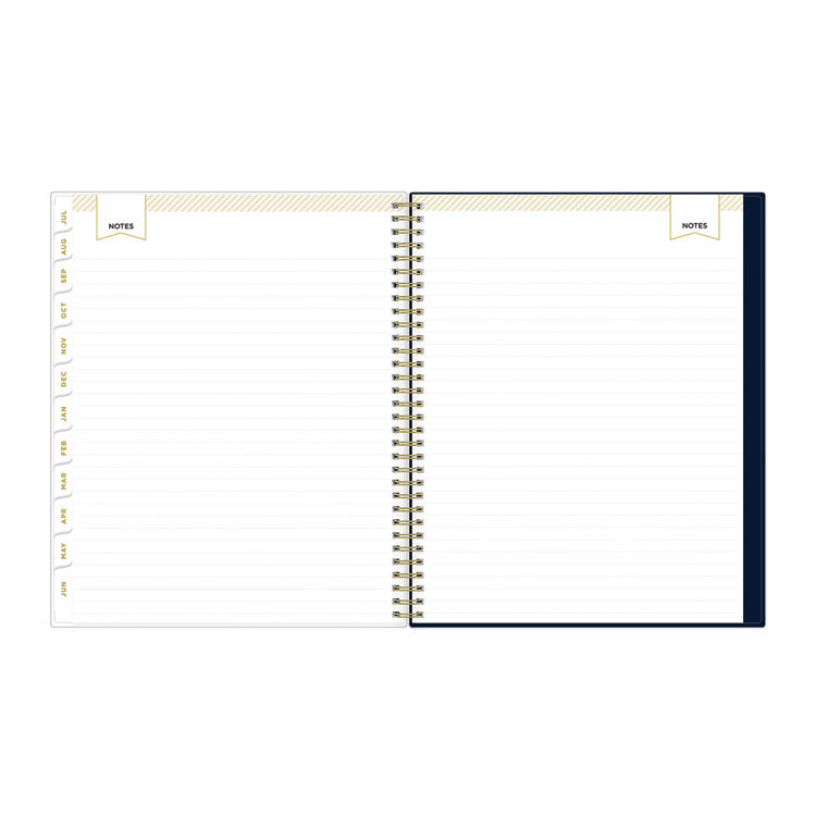 Day Designer Peyton Create-Your-Own Cover Weekly/Monthly Planner, Floral, 11 x 8.5, Navy, 12-Month (July to June): 2024-2025 (BLS107924) Each