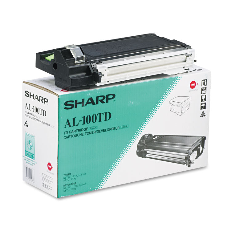 Sharp® AL100TD Toner, 6,000 Page-Yield, Black (SHRAL100TD) Each