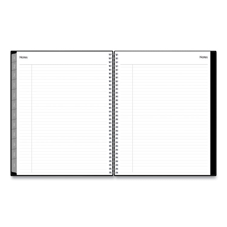 Blue Sky® Enterprise Academic Weekly/Monthly Planner, 11 x 8.5, Black Cover, 12-Month (July to June): 2025 to 2026 (BLS130609) Each
