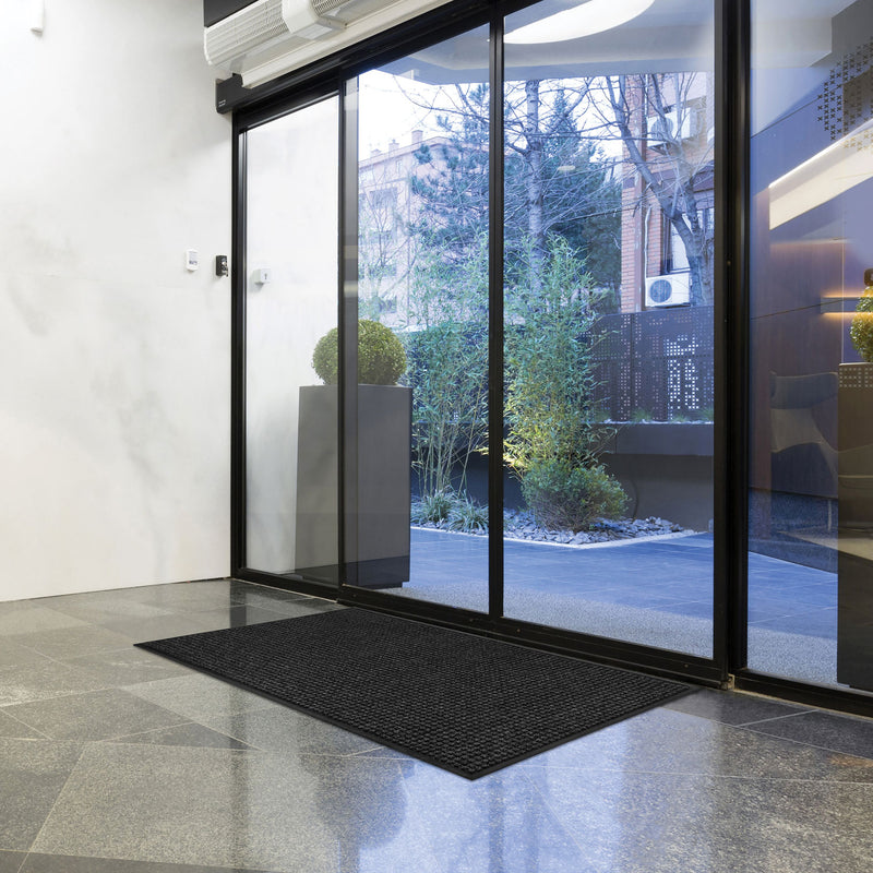 Apache Mills Absorba Select Entry Mat, Rectangular, 36 x 60, Pepper (APH012023) Each