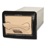 Cascades PRO Tandem In-Counter Interfold Napkin Dispenser, 8.63 x 18 x 6.5, Black (CSDC450) Each