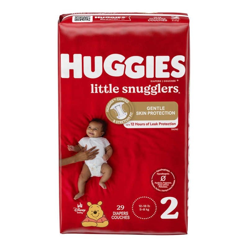 Huggies® Little Snugglers Unisex Baby Diaper Size 2 Disposable Heavy Absorbency (1128673_PK) 29/PK