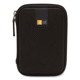 Case Logic® Portable Hard Drive Case, Molded EVA, Black (CLG3201314)