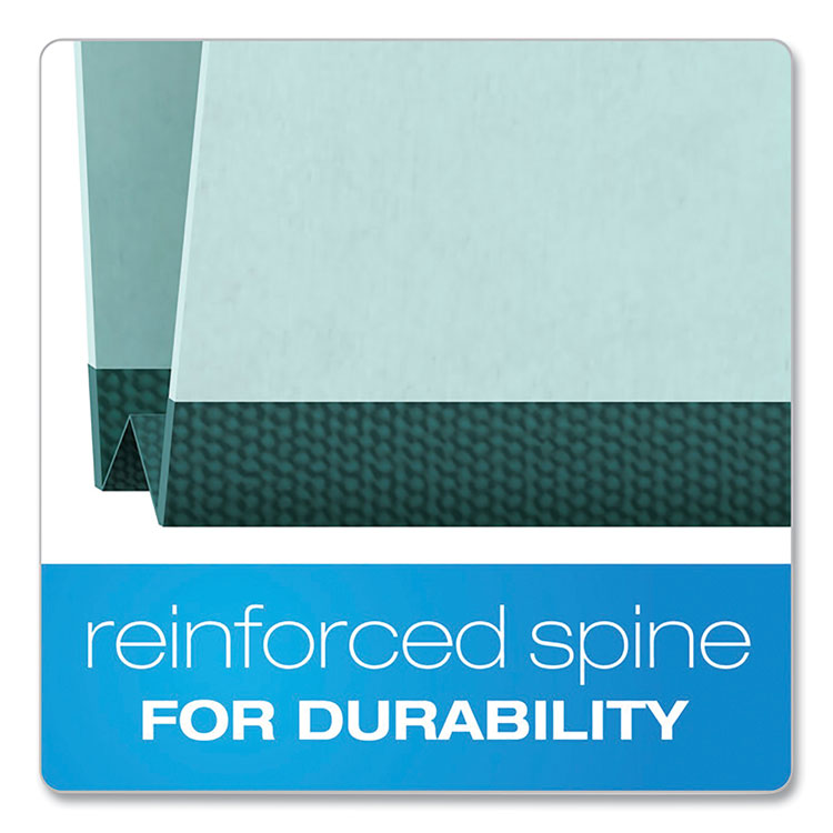 Pendaflex® Pressboard Expanding File Folders, 1/3-Cut Tabs: Assorted, Letter Size, 1" Expansion, Blue, 25/Box (PFX9200T13) Box of 25