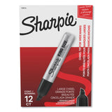 Sharpie® King Size Permanent Marker, Broad Chisel Tip, Black, Dozen (SAN15001A)