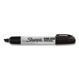 Sharpie® King Size Permanent Marker, Broad Chisel Tip, Black, Dozen (SAN15001A)