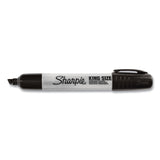 Sharpie® King Size Permanent Marker, Broad Chisel Tip, Black, Dozen (SAN15001B) 1 Dozen