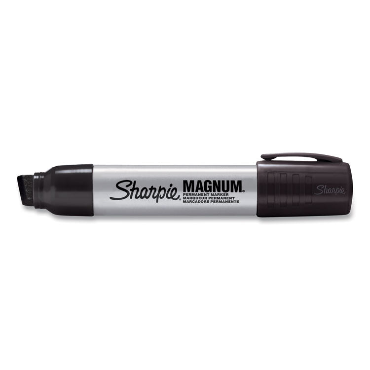 Sharpie® Magnum Permanent Marker, Broad Chisel Tip, Black (SAN44001A)