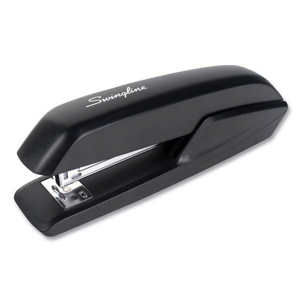 Swingline® Standard Full Strip Desk Stapler, 20-Sheet Capacity, Black (SWI54501)