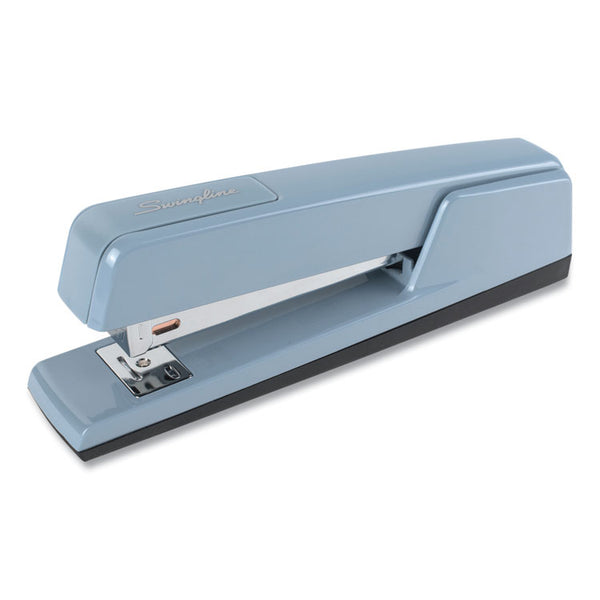 Swingline® 747 Classic Full Strip Stapler, 30-Sheet Capacity, Sky Blue (SWI74708)