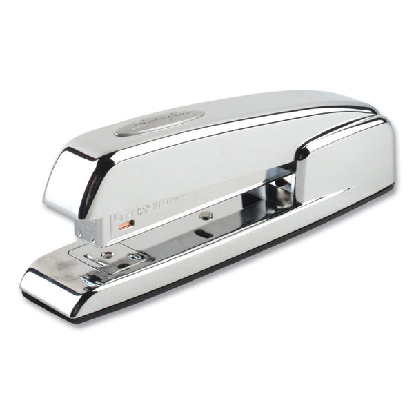 Swingline® 747 Business Full Strip Desk Stapler, 30-Sheet Capacity, Polished Chrome (SWI74720)