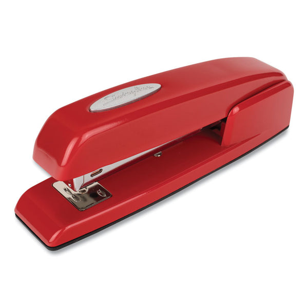 Swingline® 747 Business Full Strip Desk Stapler, 30-Sheet Capacity, Rio Red (SWI74736)