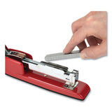 Swingline® 747 Business Full Strip Desk Stapler, 30-Sheet Capacity, Rio Red (SWI74736)