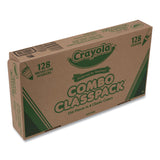 Crayola® Crayons and Markers Combo Classpack, Eight Colors, 256/Set (CYO523349) Set of 256