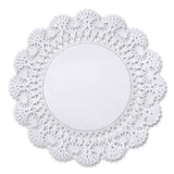 Hoffmaster® Cambridge Lace Doilies, Round, 6", White, 1,000/Carton (HFM500235)