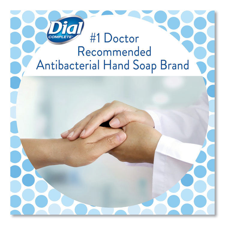 Dial® Antibacterial Liquid Hand Soap, White Tea Scent, 11 oz Pump Bottle, 12/Carton (DIA20940)