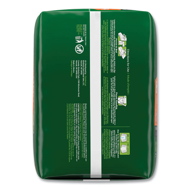 Depend® Incontinence Protection with Tabs, Small/Medium, 19" to 34" Waist, 20/Pack, 3 Packs/Carton (KCC35456) Case of 3