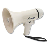 Champion Sports Megaphone, 4 W to 8 W, 400 yds Range, White (CSIMP4W) Each