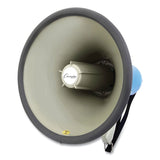 Champion Sports Megaphone, 12 W to 25 W, 1,000 yds Range, White/Blue (CSIMP12W) Each