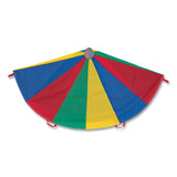 Champion Sports Nylon Multicolor Parachute, 24 ft dia, 20 Handles (CSINP24) Each