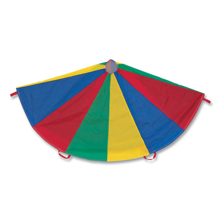 Champion Sports Nylon Multicolor Parachute, 24 ft dia, 20 Handles (CSINP24) Each